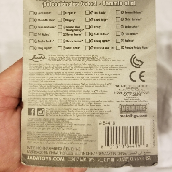 Jada toys nano Metal figs wwe brock Lesnar figure - Picture 7 of 8